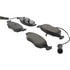 Centric 102.02980 Disc Brake Pad Set C-Tek Semi-Metallic Brake Pads with Shims