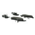 102.03240 by CENTRIC - C-Tek Semi-Metallic Brake Pads with Shims