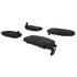102.03630 by CENTRIC - C-Tek Semi-Metallic Brake Pads with Shims