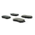 102.03890 by CENTRIC - C-Tek Semi-Metallic Brake Pads with Shims