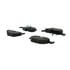 102.03960 by CENTRIC - C-Tek Semi-Metallic Brake Pads with Shims