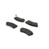 102.04510 by CENTRIC - C-Tek Semi-Metallic Brake Pads with Shims
