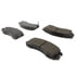 Centric 102.04700 Disc Brake Pad Set C-Tek Semi-Metallic Brake Pads with Shims