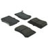 102.04730 by CENTRIC - C-Tek Semi-Metallic Brake Pads with Shims