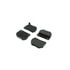 102.04610 by CENTRIC - C-Tek Semi-Metallic Brake Pads with Shims
