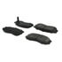 102.04840 by CENTRIC - C-Tek Semi-Metallic Brake Pads with Shims