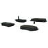 Centric 102.05100 Disc Brake Pad Set C-Tek Semi-Metallic Brake Pads with Shims