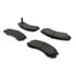 Centric 102.05300 Disc Brake Pad Set C-Tek Semi-Metallic Brake Pads with Shims