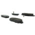 102.05680 by CENTRIC - C-Tek Semi-Metallic Brake Pads with Shims