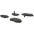 102.05740 by CENTRIC - C-Tek Semi-Metallic Brake Pads with Shims