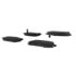 Centric 102.05800 Disc Brake Pad Set C-Tek Semi-Metallic Brake Pads with Shims
