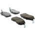 Centric 105.08153 Disc Brake Pad Set Posi Quiet Ceramic Brake Pads with Shims and Hardware