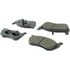 Centric 105.08810 Disc Brake Pad Set Posi Quiet Ceramic Brake Pads with Shims and Hardware