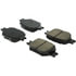 105.08170 by CENTRIC - Posi Quiet Ceramic Brake Pads with Shims and Hardware