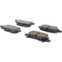 105.08280 by CENTRIC - Posi Quiet Ceramic Brake Pads with Shims and Hardware