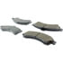 105.08820 by CENTRIC - Posi Quiet Ceramic Brake Pads with Shims and Hardware