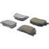 Centric 105.08851 Disc Brake Pad Set Posi Quiet Ceramic Brake Pads with Shims and Hardware