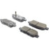 Centric 105.09052 Disc Brake Pad Set Posi Quiet Ceramic Brake Pads with Shims and Hardware