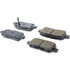 Centric 105.09051 Disc Brake Pad Set Posi Quiet Ceramic Brake Pads with Shims and Hardware