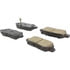 105.09050 by CENTRIC - Posi Quiet Ceramic Brake Pads with Shims and Hardware