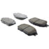 105.09061 by CENTRIC - Posi Quiet Ceramic Brake Pads with Shims and Hardware