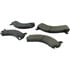 Centric 105.09090 Disc Brake Pad Set Posi Quiet Ceramic Brake Pads with Shims and Hardware