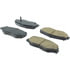 Centric 105.09142 Disc Brake Pad Set Posi Quiet Ceramic Brake Pads with Shims and Hardware