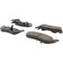 105.09641 by CENTRIC - Posi Quiet Ceramic Brake Pads with Shims and Hardware
