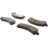 105.09740 by CENTRIC - Posi Quiet Ceramic Brake Pads with Shims and Hardware