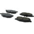 105.09870 by CENTRIC - Posi Quiet Ceramic Brake Pads with Shims and Hardware