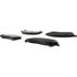 Centric 105.10190 Disc Brake Pad Set Posi Quiet Ceramic Brake Pads with Shims and Hardware
