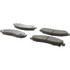 Centric 105.10390 Disc Brake Pad Set Posi Quiet Ceramic Brake Pads with Shims and Hardware