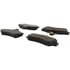 Centric 105.10481 Disc Brake Pad Set Posi Quiet Ceramic Brake Pads with Shims