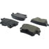105.10570 by CENTRIC - Posi Quiet Ceramic Brake Pads with Shims and Hardware