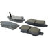 105.11000 by CENTRIC - Posi Quiet Ceramic Brake Pads with Shims and Hardware