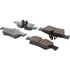 105.11220 by CENTRIC - Posi Quiet Ceramic Brake Pads with Shims and Hardware