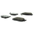 Centric 105.11560 Disc Brake Pad Set Posi Quiet Ceramic Brake Pads with Shims and Hardware