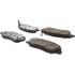 105.12020 by CENTRIC - Posi Quiet Ceramic Brake Pads with Shims and Hardware