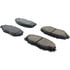 Centric 105.12110 Disc Brake Pad Set Posi Quiet Ceramic Brake Pads with Shims and Hardware