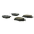 Centric 105.12121 Disc Brake Pad Set Posi Quiet Ceramic Brake Pads with Shims and Hardware