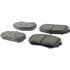105.12580 by CENTRIC - Posi Quiet Ceramic Brake Pads with Shims and Hardware