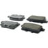 105.12590 by CENTRIC - Posi Quiet Ceramic Brake Pads with Shims and Hardware