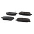 105.12842 by CENTRIC - Posi Quiet Ceramic Brake Pads with Shims and Hardware