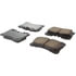 Centric 105.12820 Disc Brake Pad Set Posi Quiet Ceramic Brake Pads with Shims and Hardware