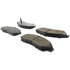 105.13780 by CENTRIC - Posi Quiet Ceramic Brake Pads with Shims and Hardware