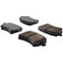 105.13861 by CENTRIC - Posi Quiet Ceramic Brake Pads with Shims and Hardware