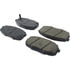 105.13972 by CENTRIC - Posi Quiet Ceramic Brake Pads with Shims and Hardware