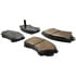 105.14040 by CENTRIC - Posi Quiet Ceramic Brake Pads with Shims and Hardware