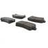 105.14300 by CENTRIC - Posi Quiet Ceramic Brake Pads with Shims and Hardware