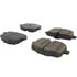 Centric 105.14690 Disc Brake Pad Set Posi Quiet Ceramic Brake Pads with Shims and Hardware